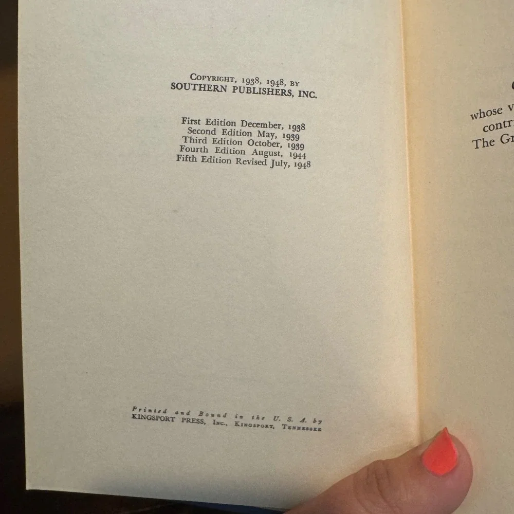 Land‎ of High Horizons Great Smoky Mountains Travel Souvenir Book 1948 Edition